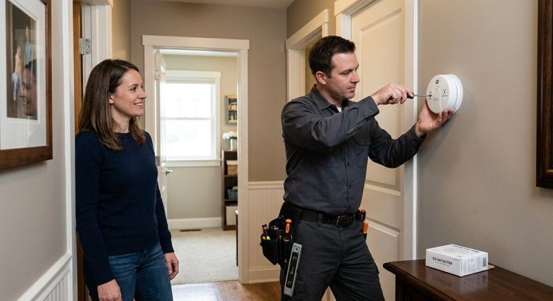 CO Detector Installation in Alpharetta, GA